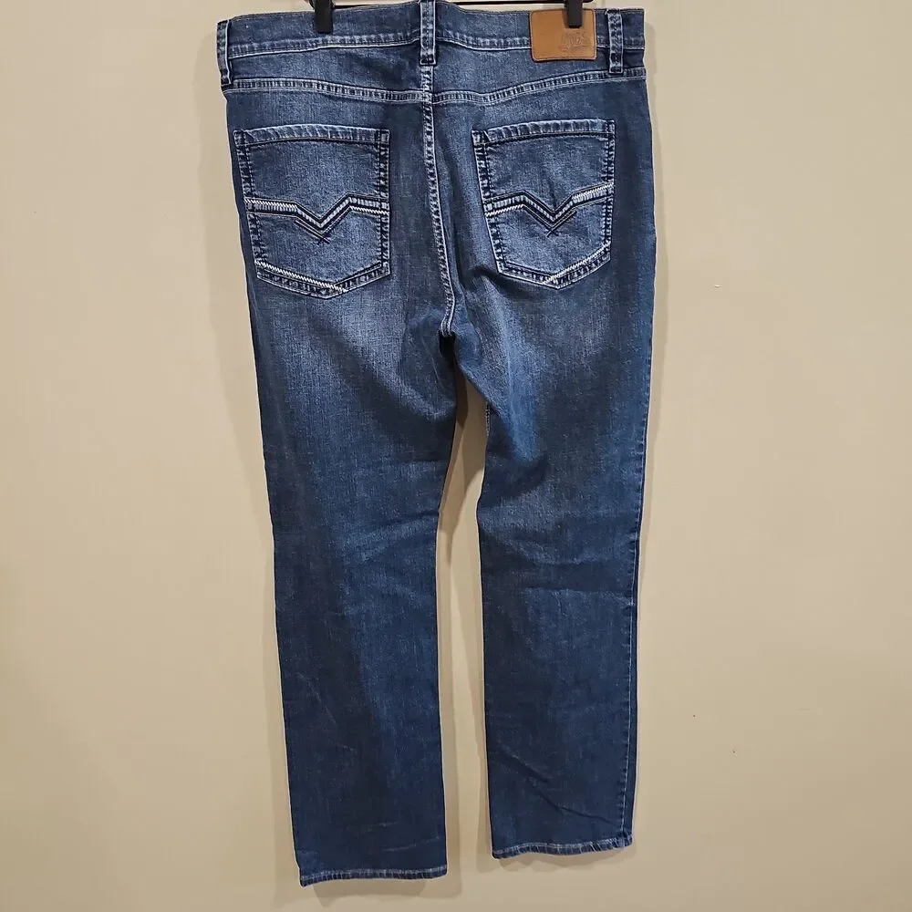 Moonshine Spirit 120 Proof Jeans 38x34 Slim Straight Men's